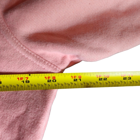 New Jansport Collegiate Zip Hoodie Pink Newport PC Vintage Dead stock Women Med - Picture 6 of 9